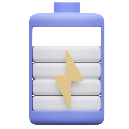 Battery Charge  3D Icon