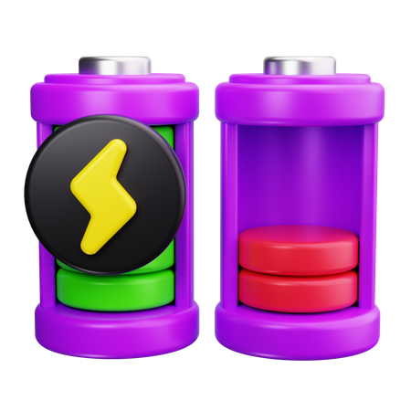 Battery Charge  3D Icon