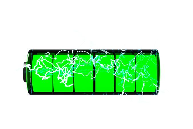 Battery Charge  3D Icon