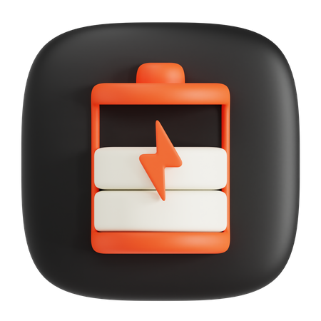 Battery Charge  3D Icon