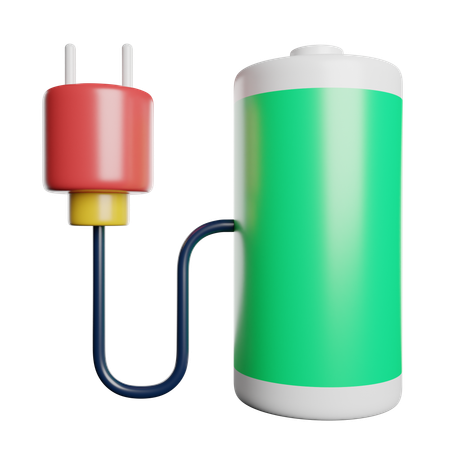 Battery Charge  3D Icon