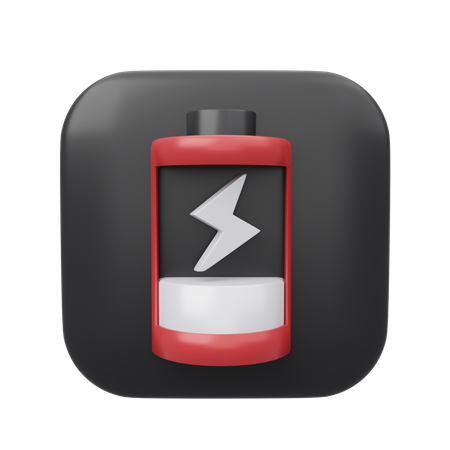 Battery Charge  3D Icon