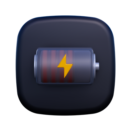 Battery Charge  3D Icon