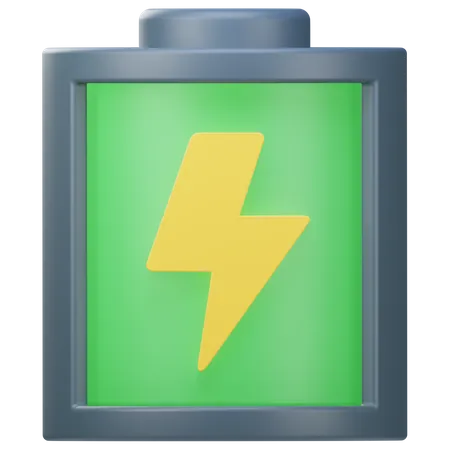 Battery Charge 3 D Illustration 3D Icon