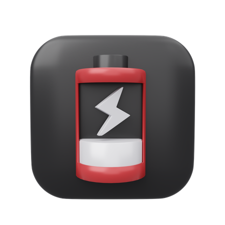 Battery Charge  3D Icon