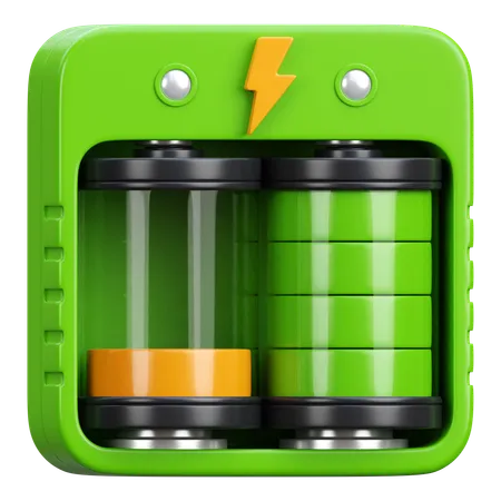 Battery Charger  3D Icon