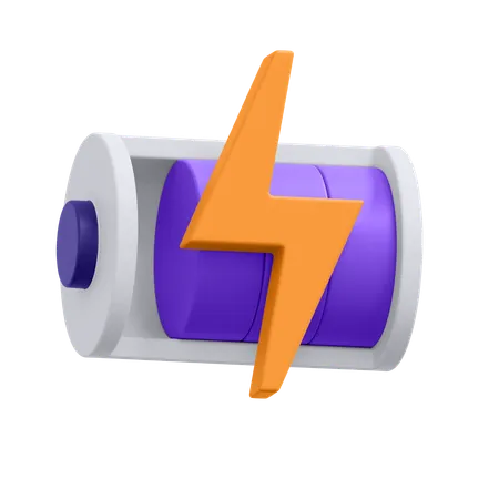 A Collection Of Battery In Charging In 3 D Format 3D Icon