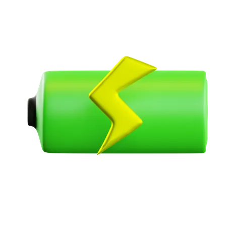 Battery Charging  3D Icon