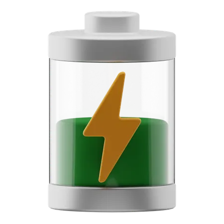 Battery Charging  3D Icon