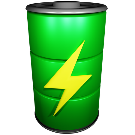 Battery Charging  3D Icon