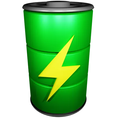 Battery Charging  3D Icon