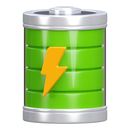 Battery Charging  3D Icon