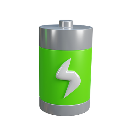 Battery Charging  3D Icon