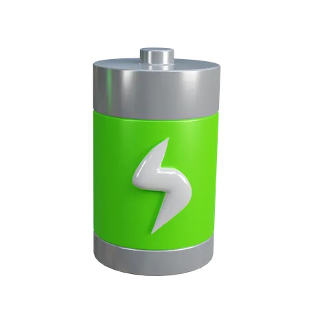 Battery Charging  3D Icon