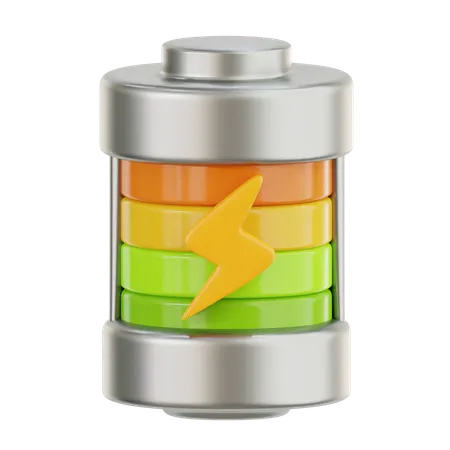 Battery Charging  3D Icon