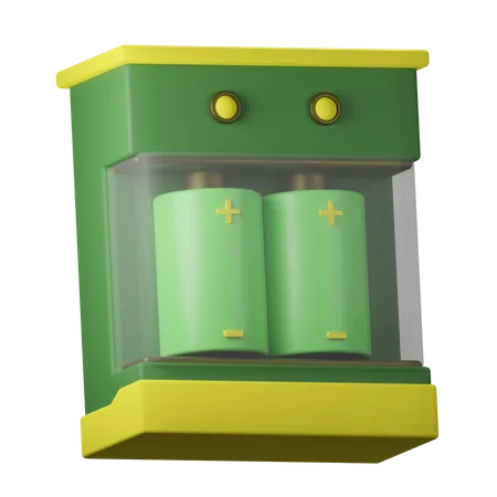 Battery Charging  3D Icon