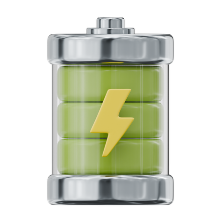 Battery Charging  3D Icon