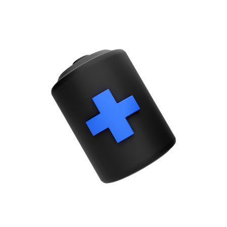 Battery Charging  3D Icon