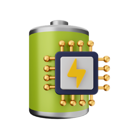 Battery Core  3D Icon