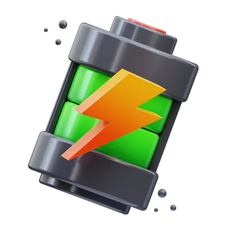 Battery Energy  3D Icon