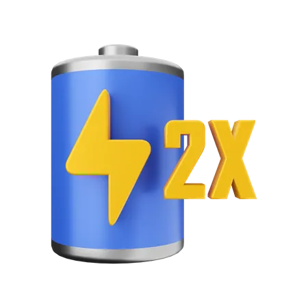 3 D Battery Icon Illustration 3D Illustration