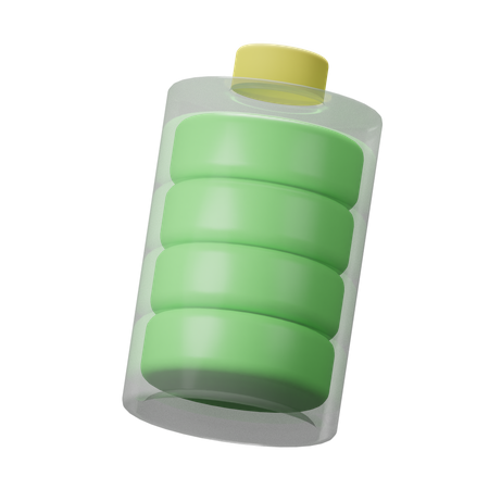 Battery Full  3D Icon