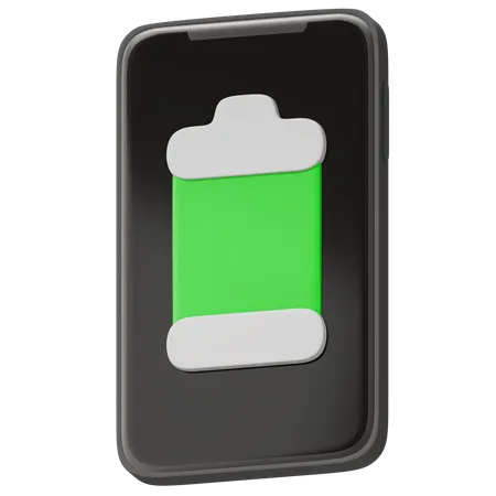 Battery Full  3D Icon