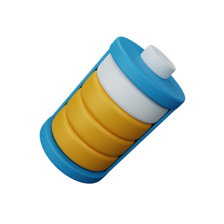 Battery Full  3D Icon