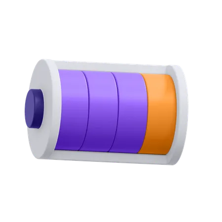 Battery Full  3D Icon