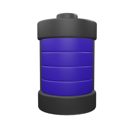 Battery Full  3D Icon