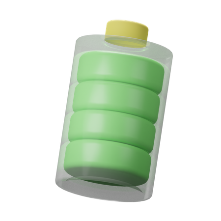 Battery Full  3D Icon