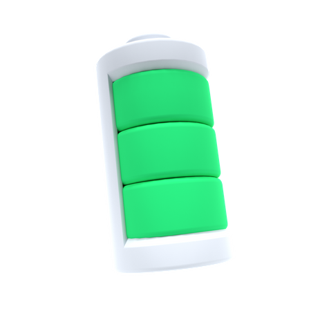 Battery Full  3D Icon