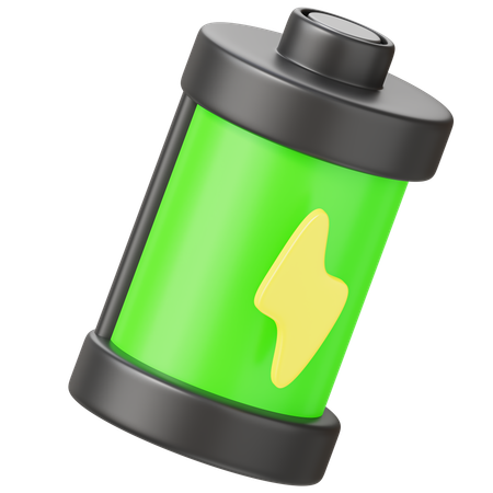 Battery Full Charging  3D Icon