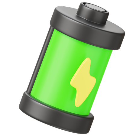 Battery Full Charging  3D Icon