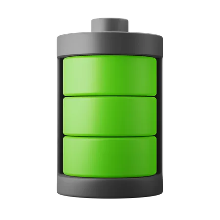 Battery Indicator Cute Minimal 3 D Icon Illustration 3D Icon