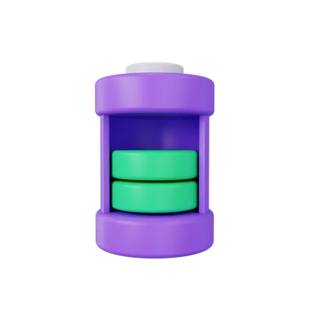 Battery Law  3D Icon