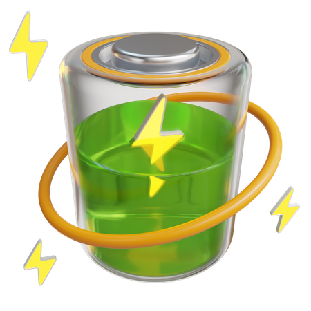 Battery Level  3D Icon
