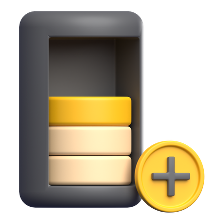Battery Level  3D Icon