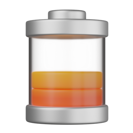 Battery Low  3D Icon