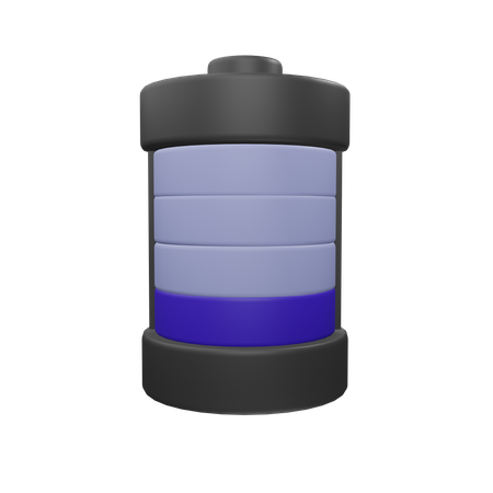 Battery Low  3D Icon