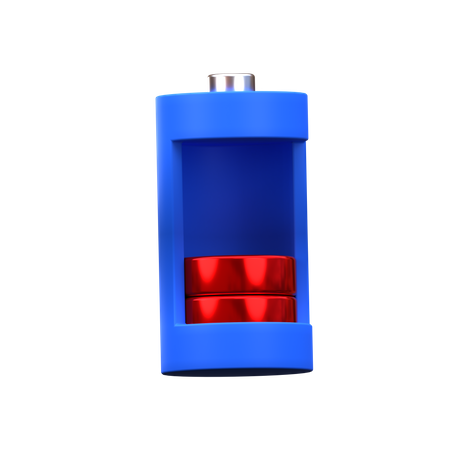 Battery Low  3D Icon