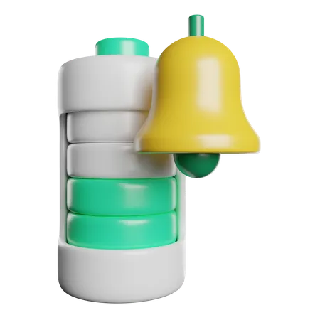 Battery Notification  3D Icon