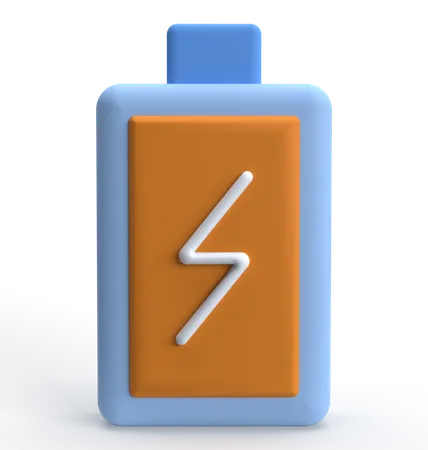 Battery Power  3D Icon