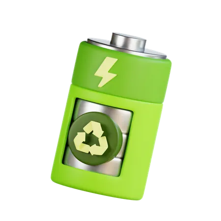 Battery Power  3D Icon