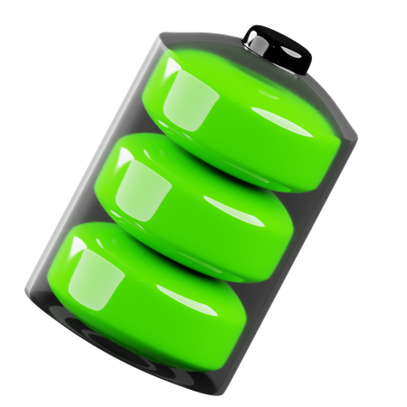 Battery Status  3D Icon