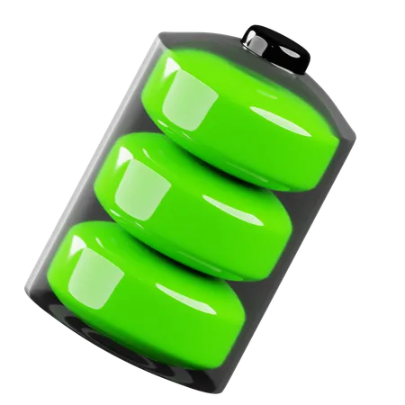 Battery Status  3D Icon