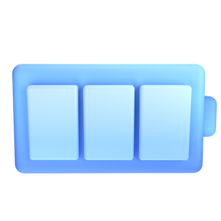 Battery Status  3D Icon