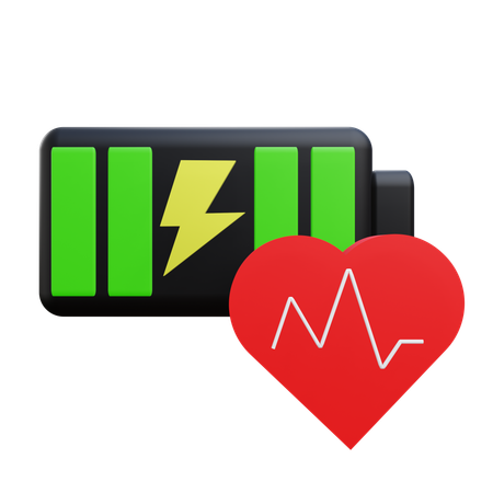 Battery Status  3D Icon