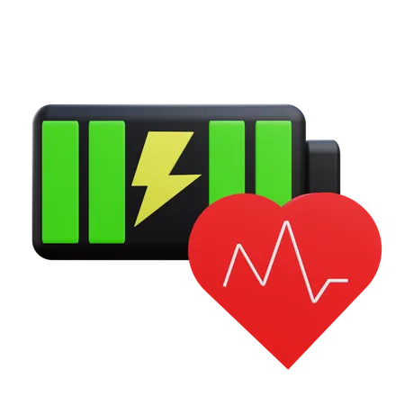 Battery Status  3D Icon