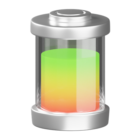 Battery Status  3D Icon